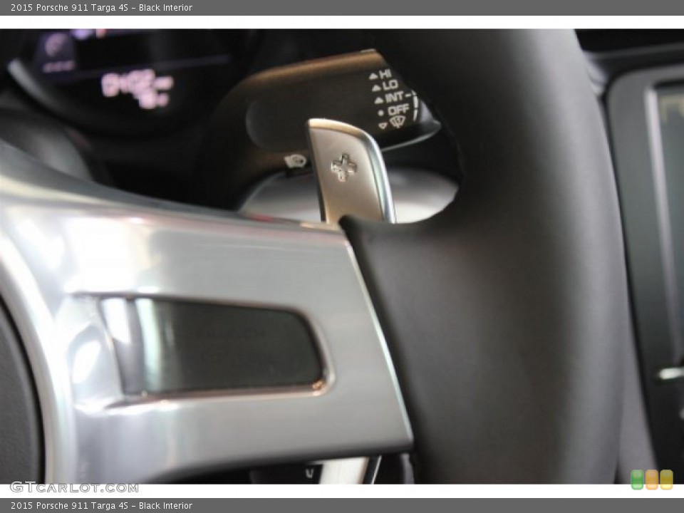 Black Interior Controls for the 2015 Porsche 911 Targa 4S #104663455
