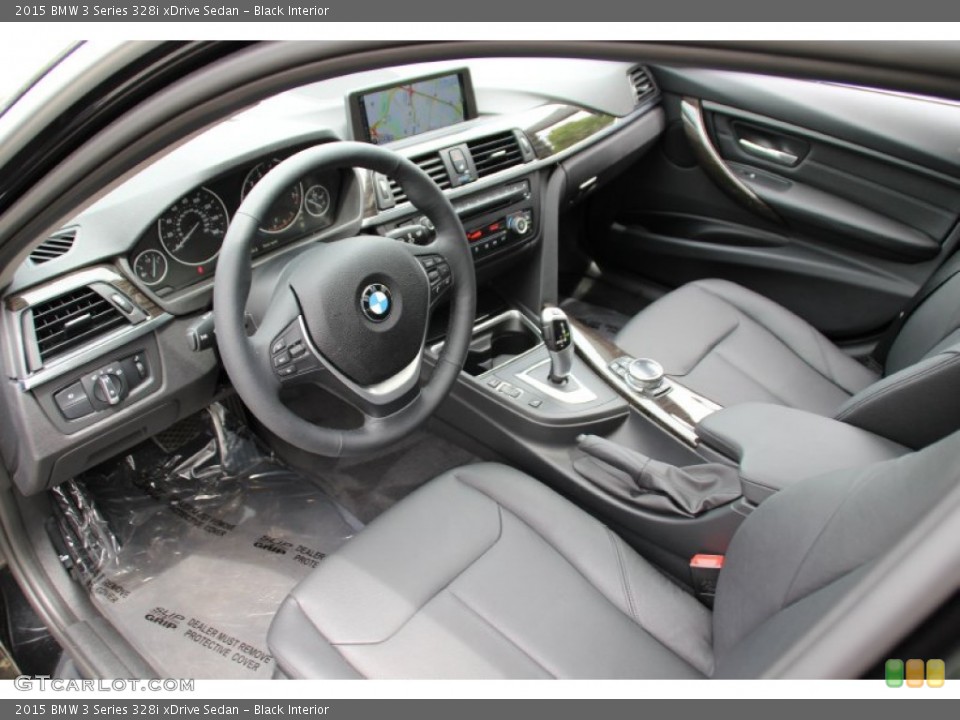 Black Interior Photo for the 2015 BMW 3 Series 328i xDrive Sedan #104669206