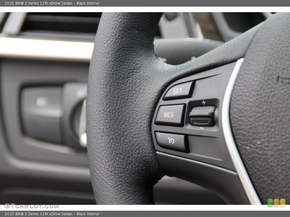 Black Interior Controls for the 2015 BMW 3 Series 328i xDrive Sedan #104669395