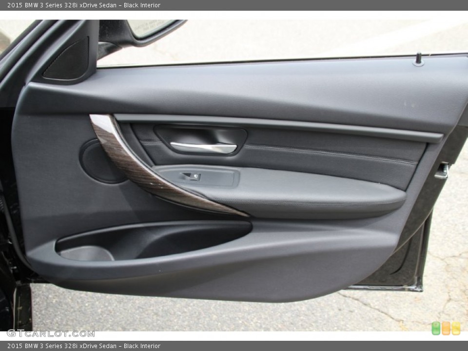 Black Interior Door Panel for the 2015 BMW 3 Series 328i xDrive Sedan #104669512