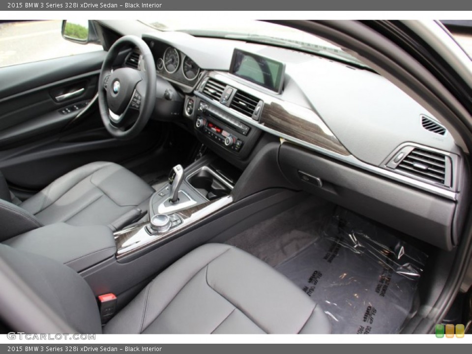 Black Interior Dashboard for the 2015 BMW 3 Series 328i xDrive Sedan #104669533