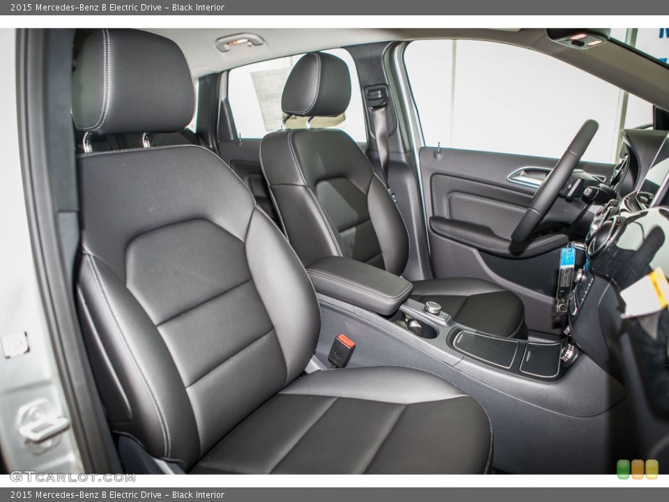 Black Interior Photo for the 2015 Mercedes-Benz B Electric Drive #104679426