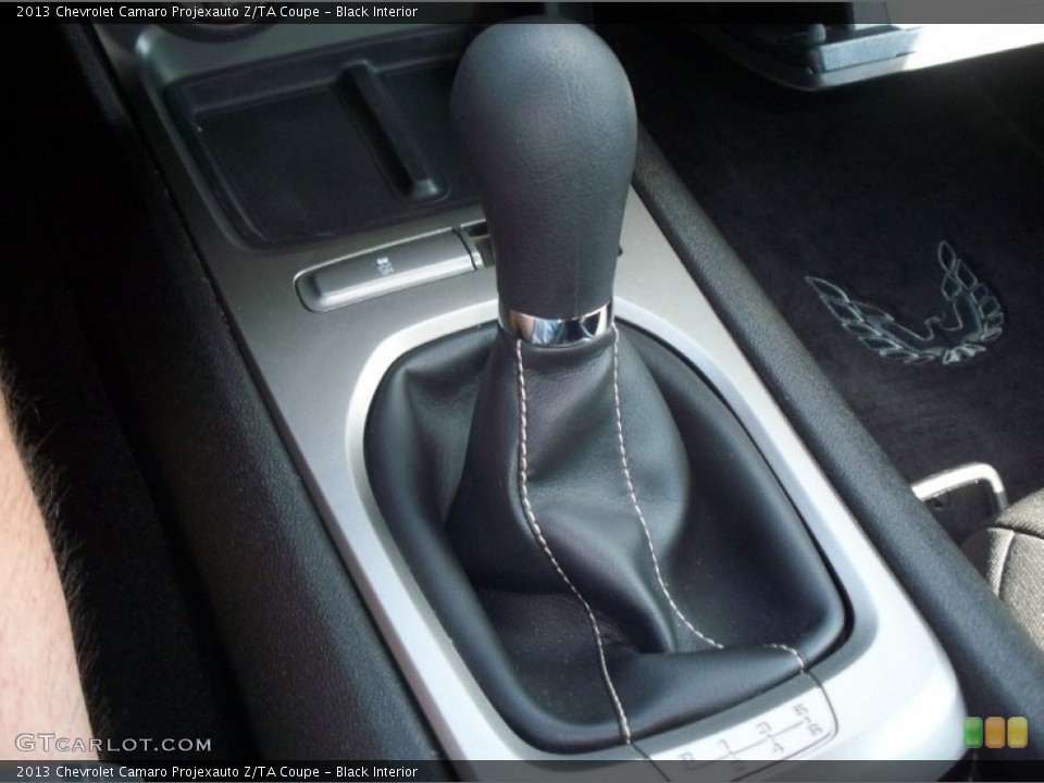 Black Interior Transmission for the 2013 Chevrolet Camaro Projexauto Z/TA Coupe #104683764