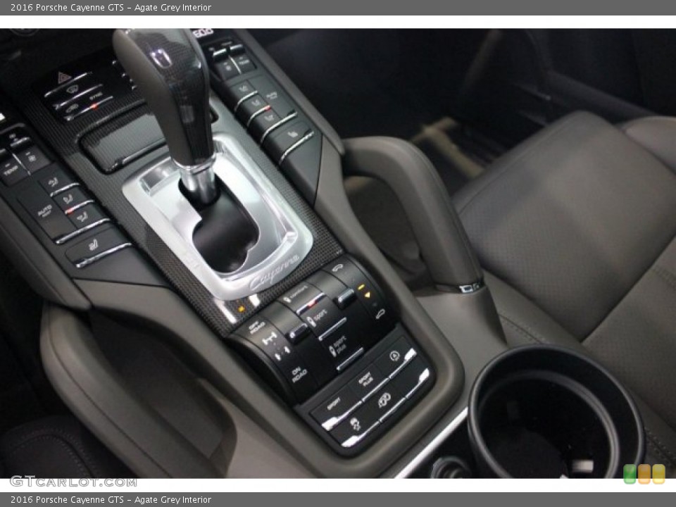Agate Grey Interior Controls for the 2016 Porsche Cayenne GTS #104683848