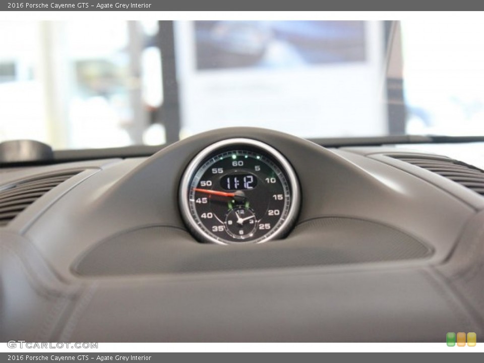 Agate Grey Interior Gauges for the 2016 Porsche Cayenne GTS #104683863