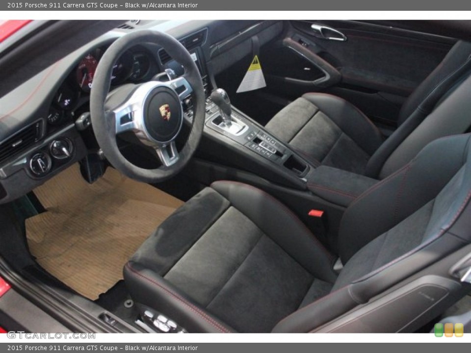 Black w/Alcantara Interior Photo for the 2015 Porsche 911 Carrera GTS Coupe #104685267