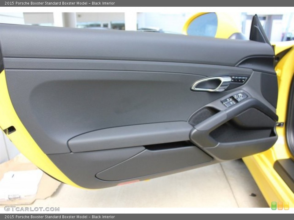 Black Interior Door Panel for the 2015 Porsche Boxster  #104686494