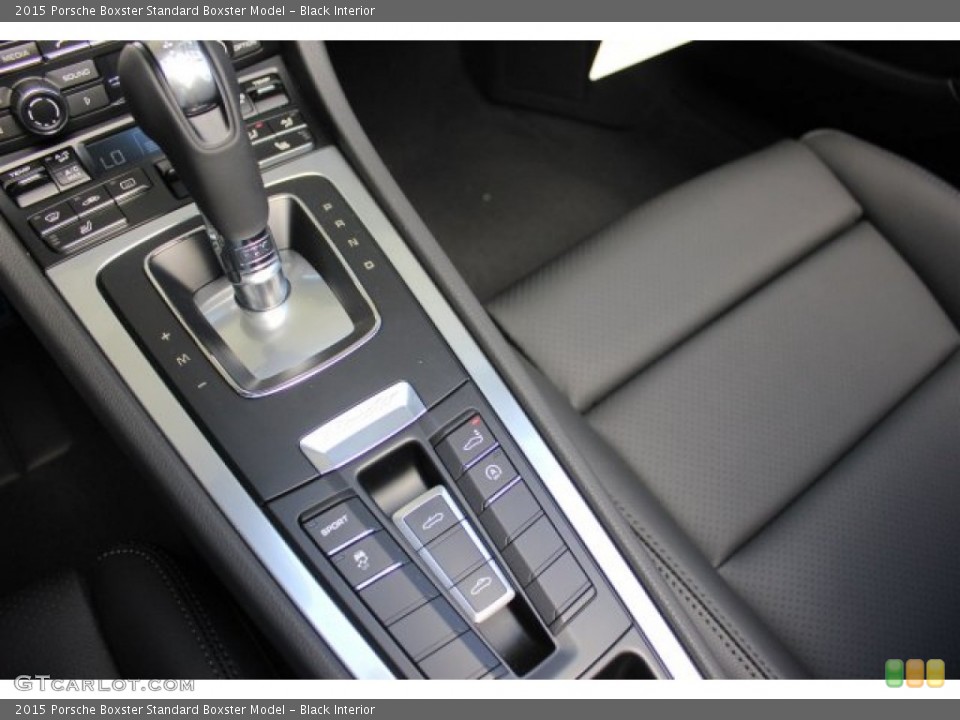 Black Interior Controls for the 2015 Porsche Boxster  #104686602