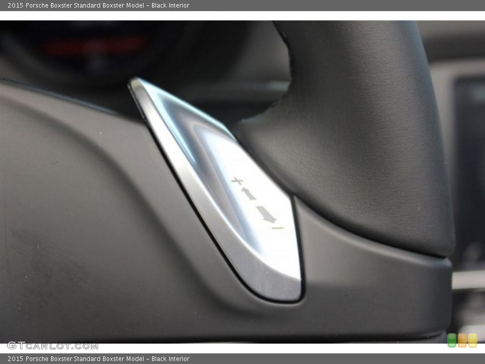 Black Interior Transmission for the 2015 Porsche Boxster  #104686752