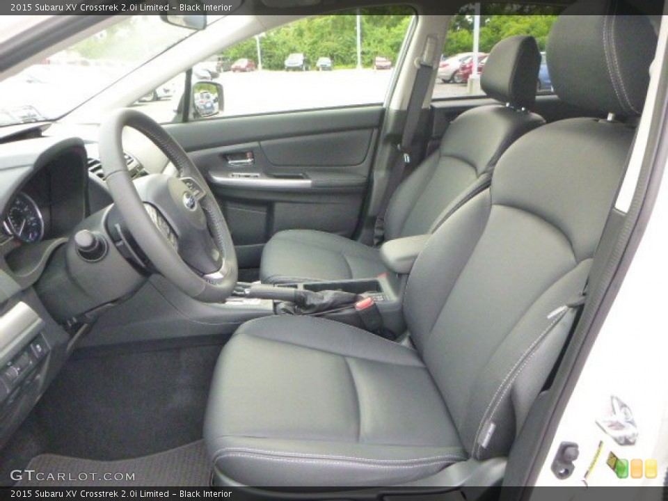 Black Interior Photo for the 2015 Subaru XV Crosstrek 2.0i Limited #104687694
