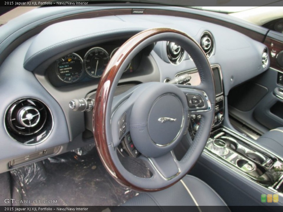 Navy/Navy Interior Dashboard for the 2015 Jaguar XJ XJL Portfolio #104692413