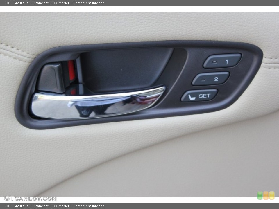 Parchment Interior Controls for the 2016 Acura RDX  #104695176