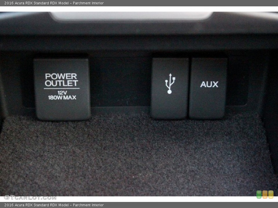 Parchment Interior Controls for the 2016 Acura RDX  #104695305