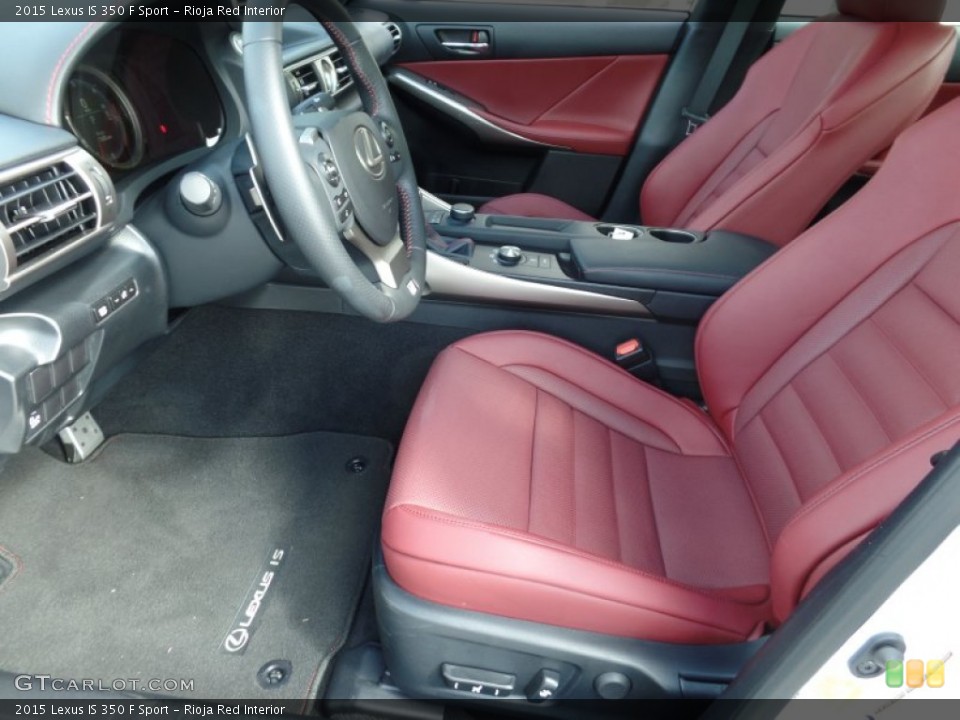 Rioja Red Interior Photo for the 2015 Lexus IS 350 F Sport #104697915