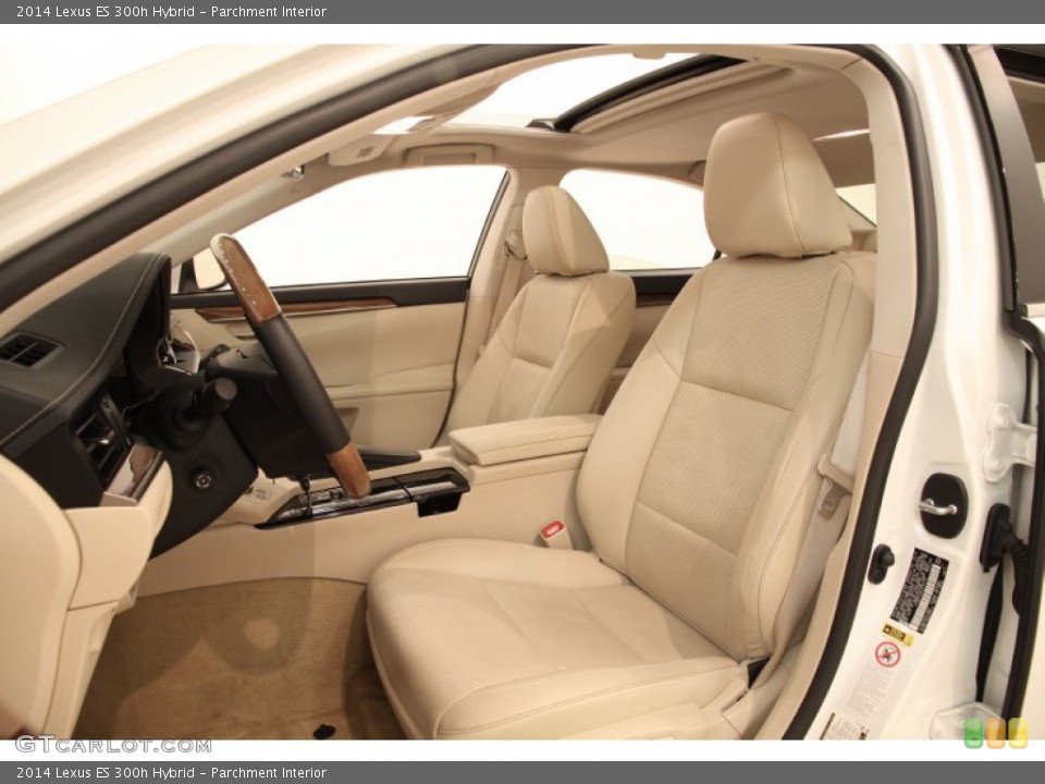 Parchment Interior Front Seat for the 2014 Lexus ES 300h Hybrid #104699979