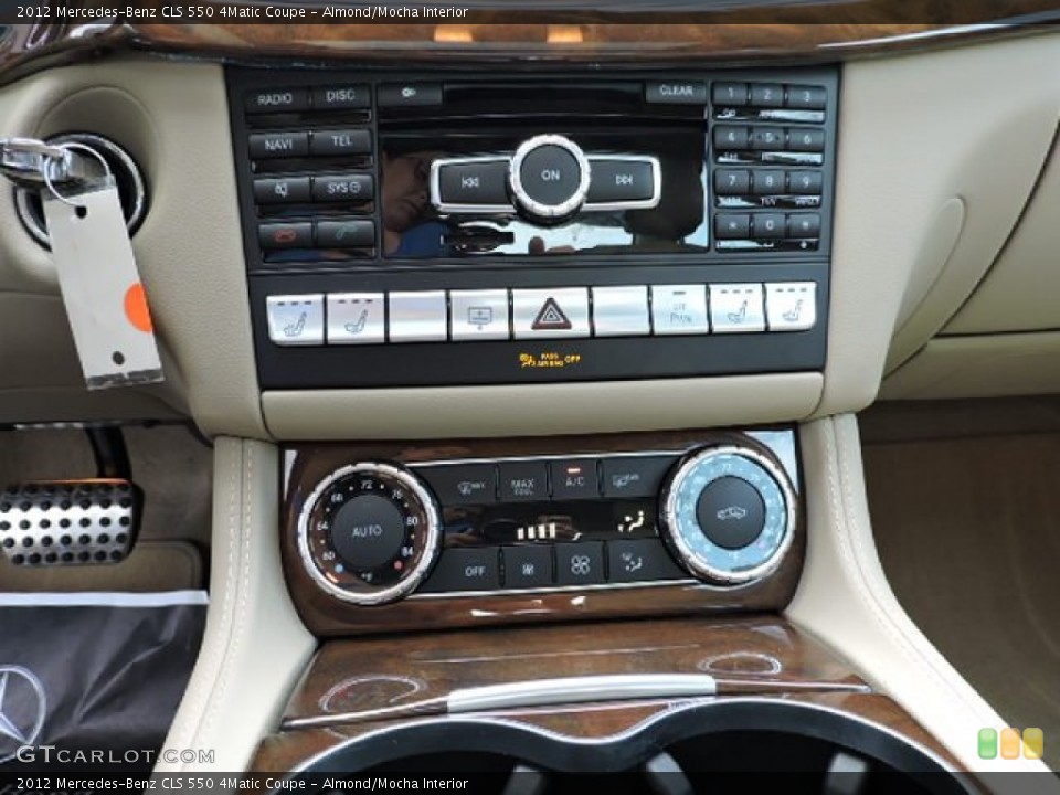 Almond/Mocha Interior Controls for the 2012 Mercedes-Benz CLS 550 4Matic Coupe #104704385