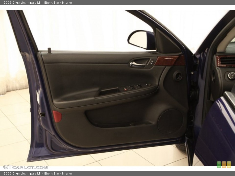 Ebony Black Interior Door Panel for the 2006 Chevrolet Impala LT #104705865