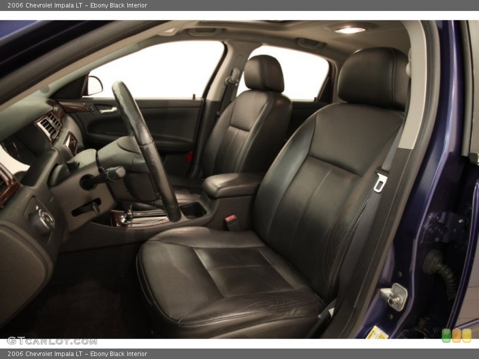 Ebony Black Interior Photo for the 2006 Chevrolet Impala LT #104705883