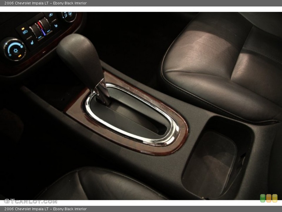 Ebony Black Interior Transmission for the 2006 Chevrolet Impala LT #104705958
