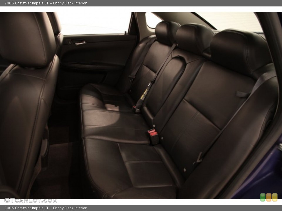 Ebony Black Interior Rear Seat for the 2006 Chevrolet Impala LT #104705994