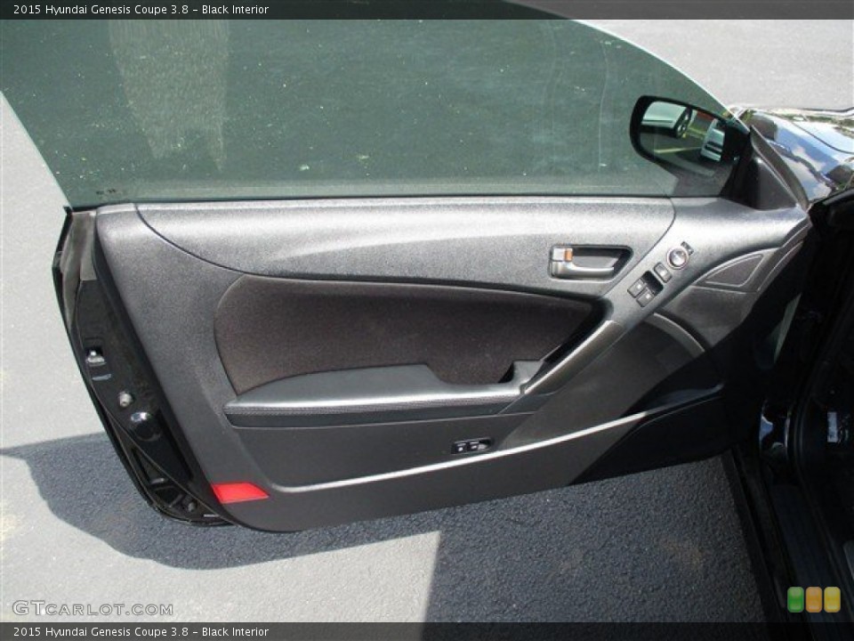 Black Interior Door Panel for the 2015 Hyundai Genesis Coupe 3.8 #104719940