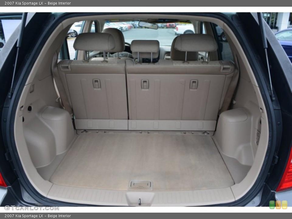 Beige Interior Trunk for the 2007 Kia Sportage LX #104721446