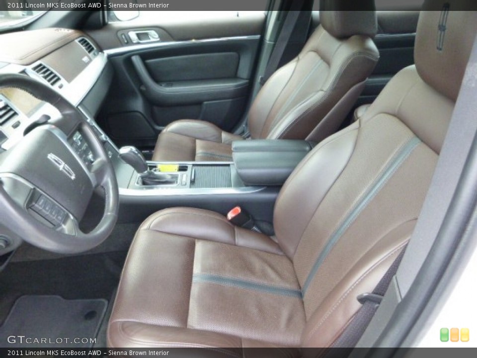 Sienna Brown 2011 Lincoln MKS Interiors