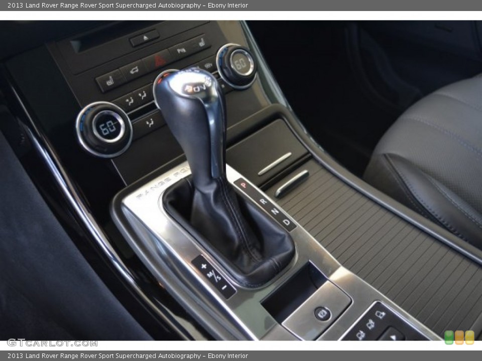 Ebony Interior Transmission for the 2013 Land Rover Range Rover Sport Supercharged Autobiography #104732522