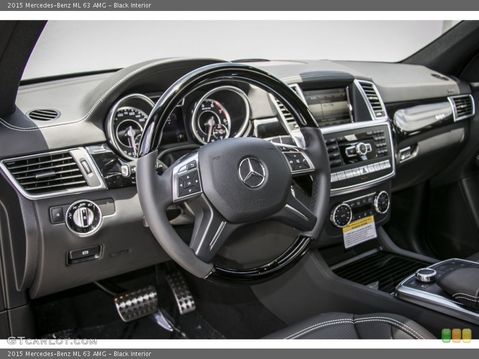 Black Interior Dashboard for the 2015 Mercedes-Benz ML 63 AMG #104733854