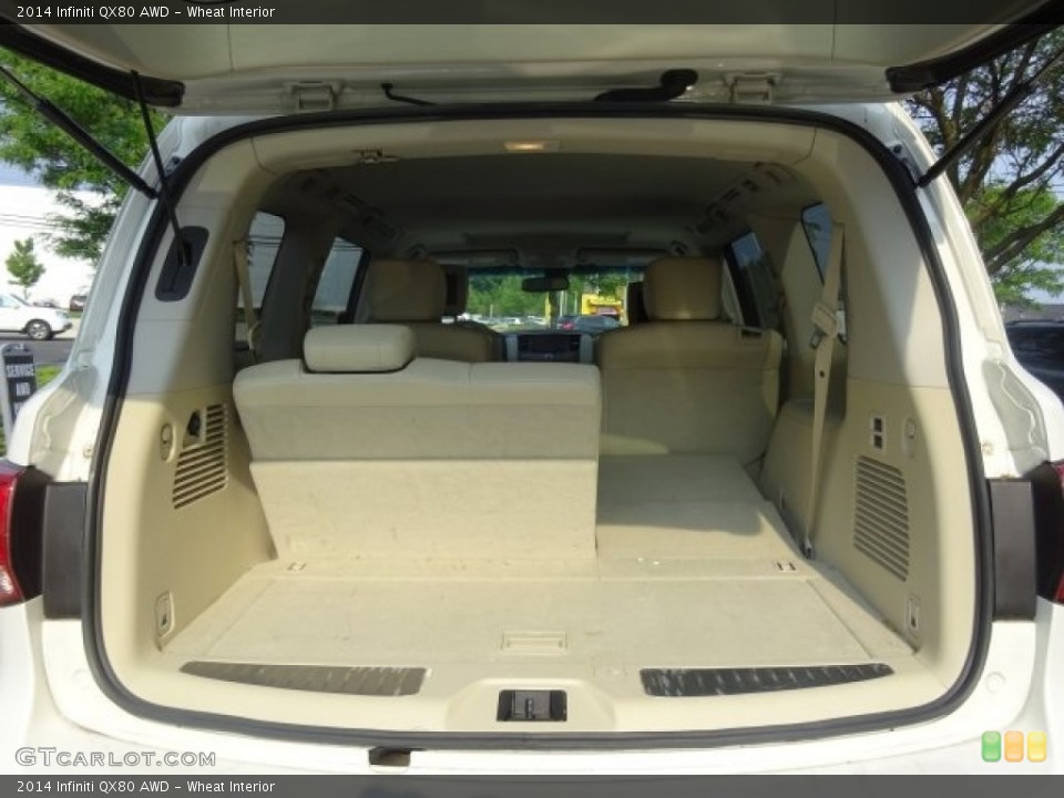 Wheat Interior Trunk for the 2014 Infiniti QX80 AWD #104737763