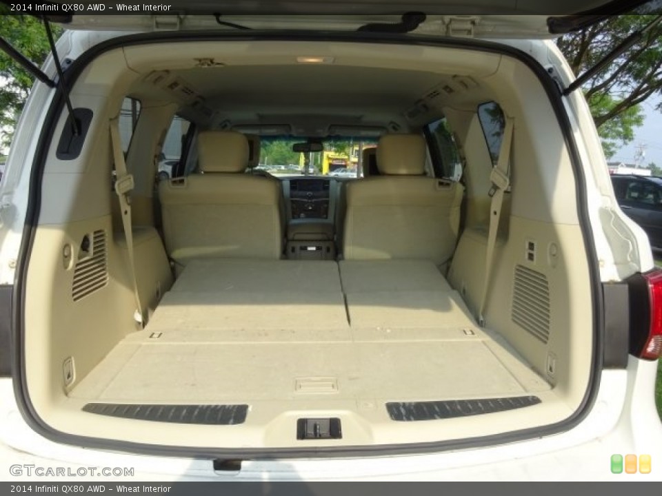 Wheat Interior Trunk for the 2014 Infiniti QX80 AWD #104737787