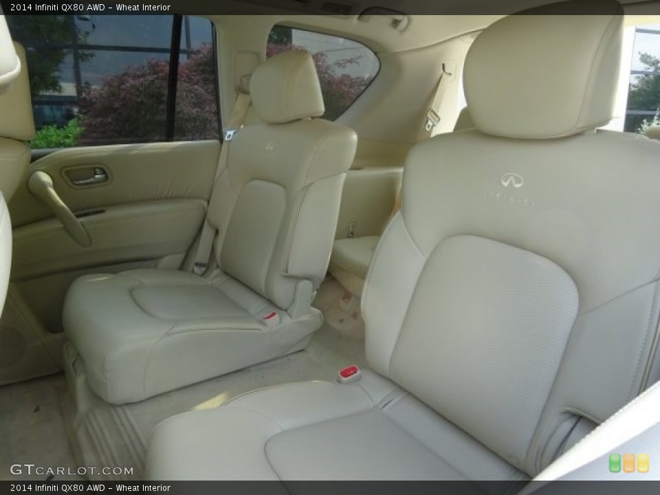 Wheat Interior Rear Seat for the 2014 Infiniti QX80 AWD #104737847