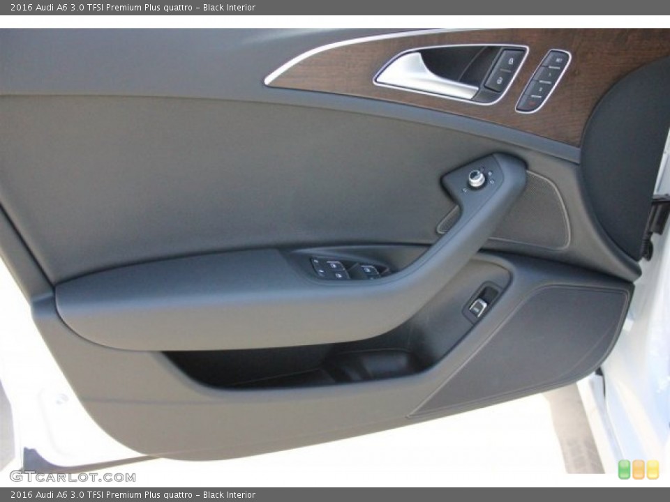Black Interior Door Panel for the 2016 Audi A6 3.0 TFSI Premium Plus quattro #104744615