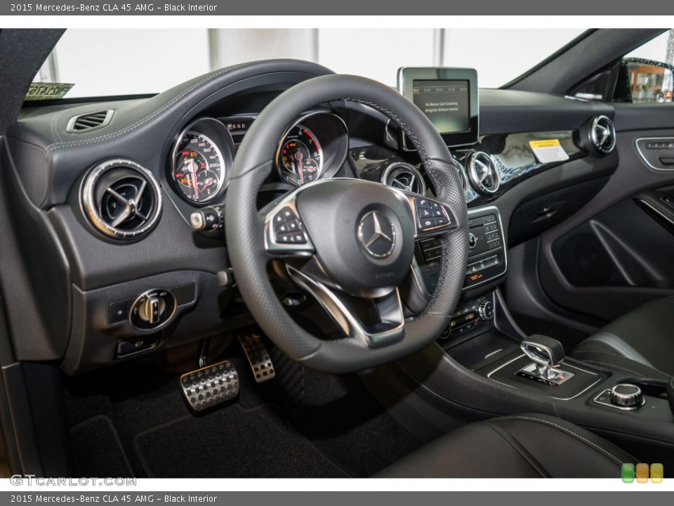 Black Interior Dashboard for the 2015 Mercedes-Benz CLA 45 AMG #104750956