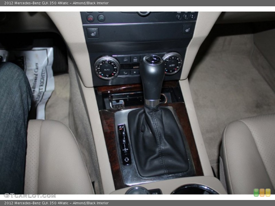 Almond/Black Interior Transmission for the 2012 Mercedes-Benz GLK 350 4Matic #104767754