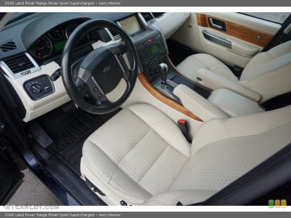 Ivory 2006 Land Rover Range Rover Sport Interiors