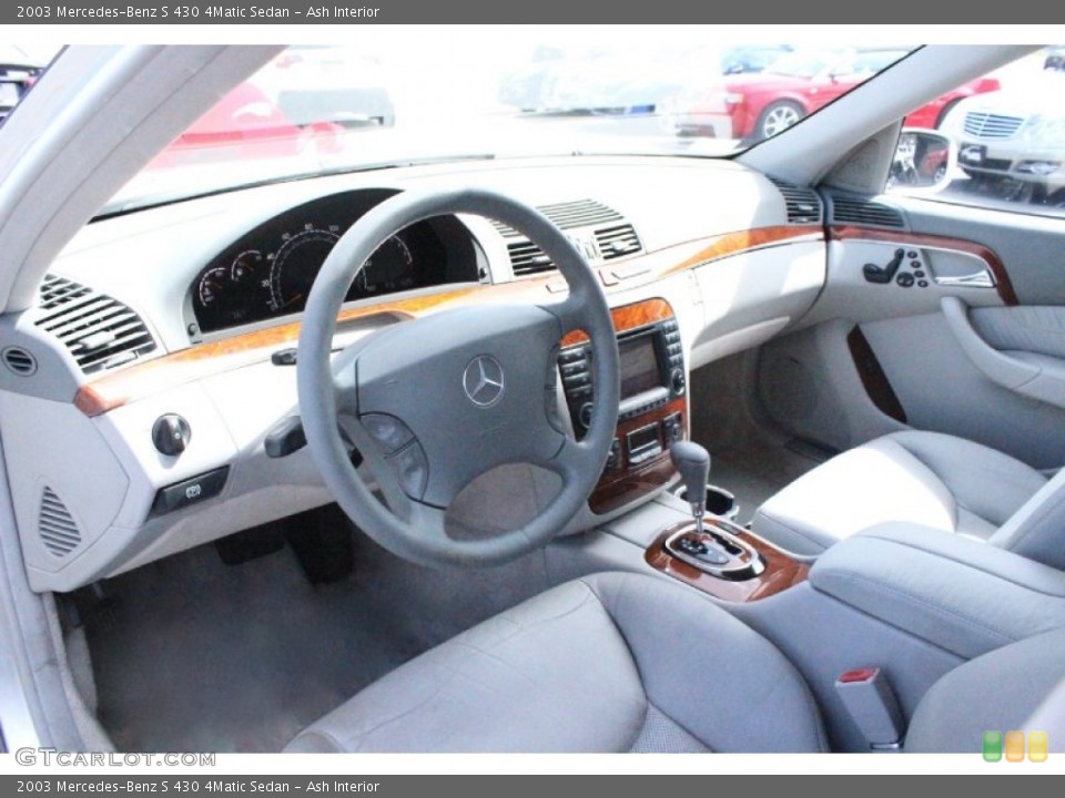 Ash Interior Photo for the 2003 Mercedes-Benz S 430 4Matic Sedan #104768977