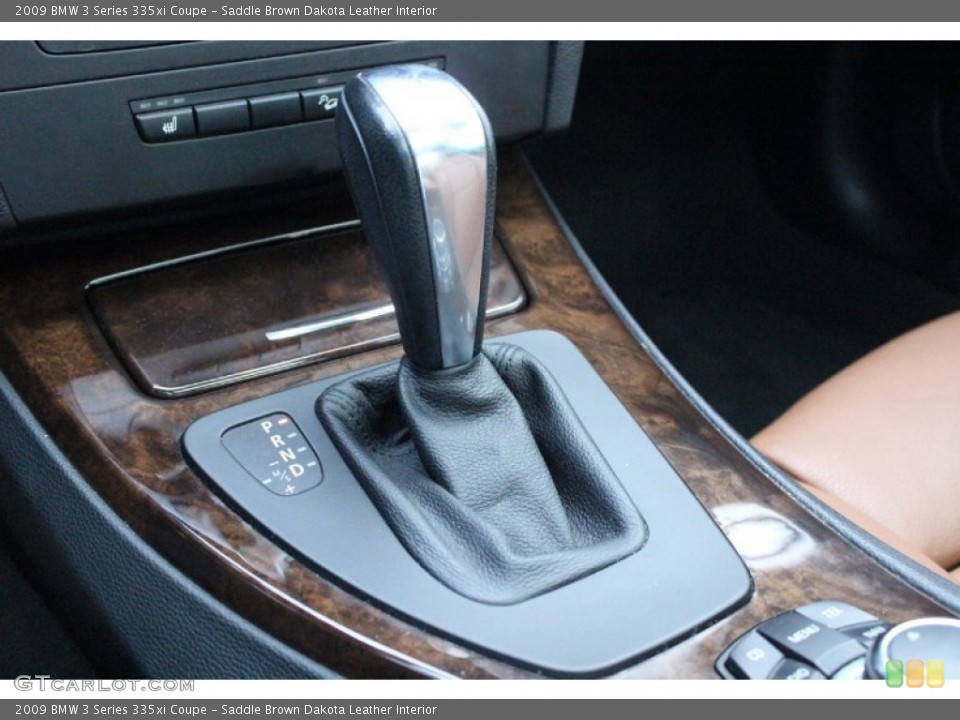 Saddle Brown Dakota Leather Interior Transmission for the 2009 BMW 3 Series 335xi Coupe #104769658