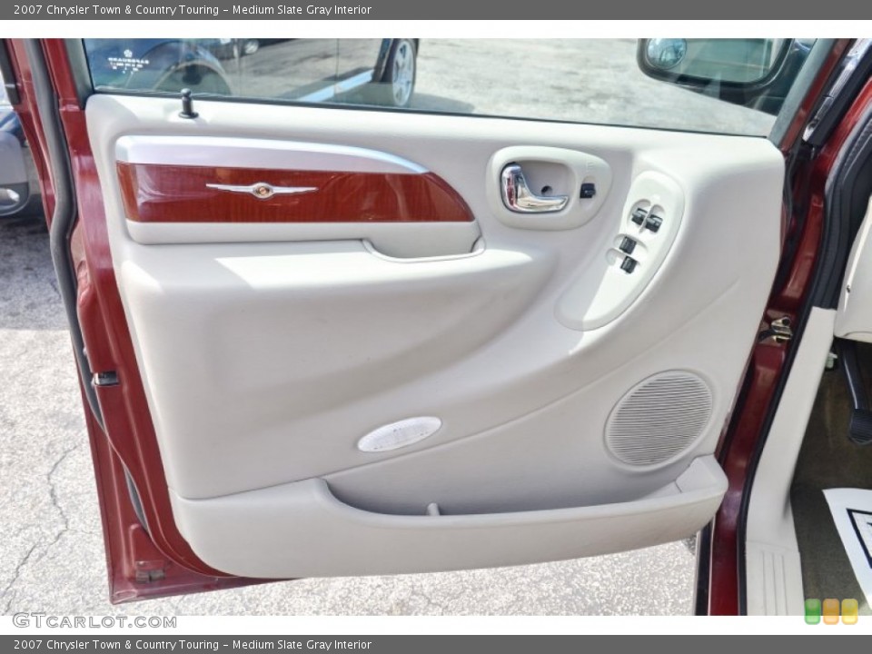 Medium Slate Gray Interior Door Panel for the 2007 Chrysler Town & Country Touring #104785781