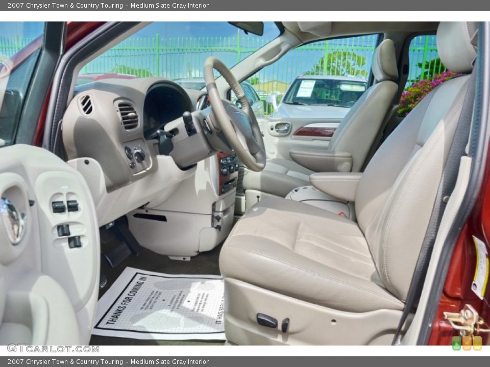 Medium Slate Gray Interior Photo for the 2007 Chrysler Town & Country Touring #104785831
