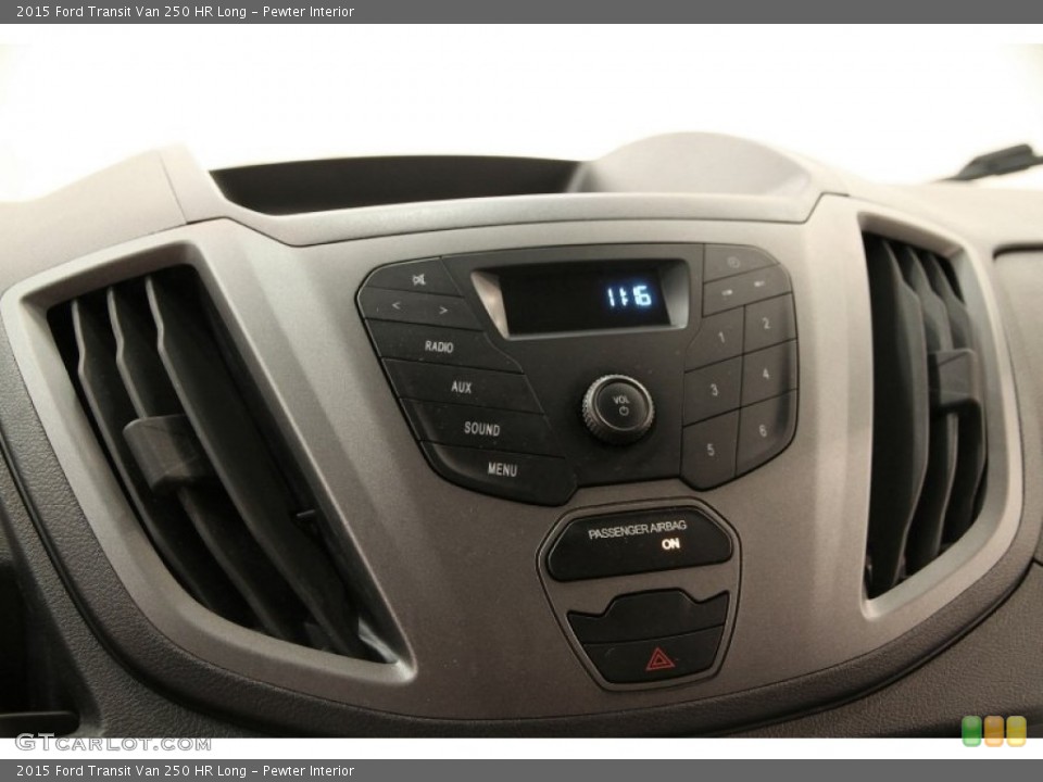 Pewter Interior Controls for the 2015 Ford Transit Van 250 HR Long #104792853