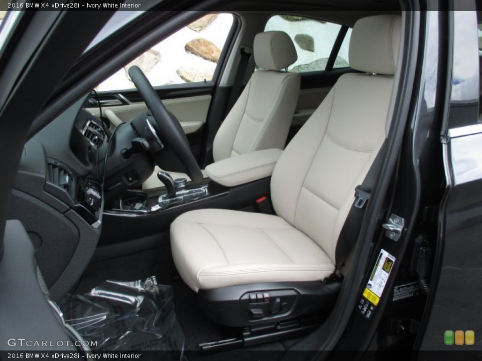 Ivory White Interior Front Seat for the 2016 BMW X4 xDrive28i #104802731