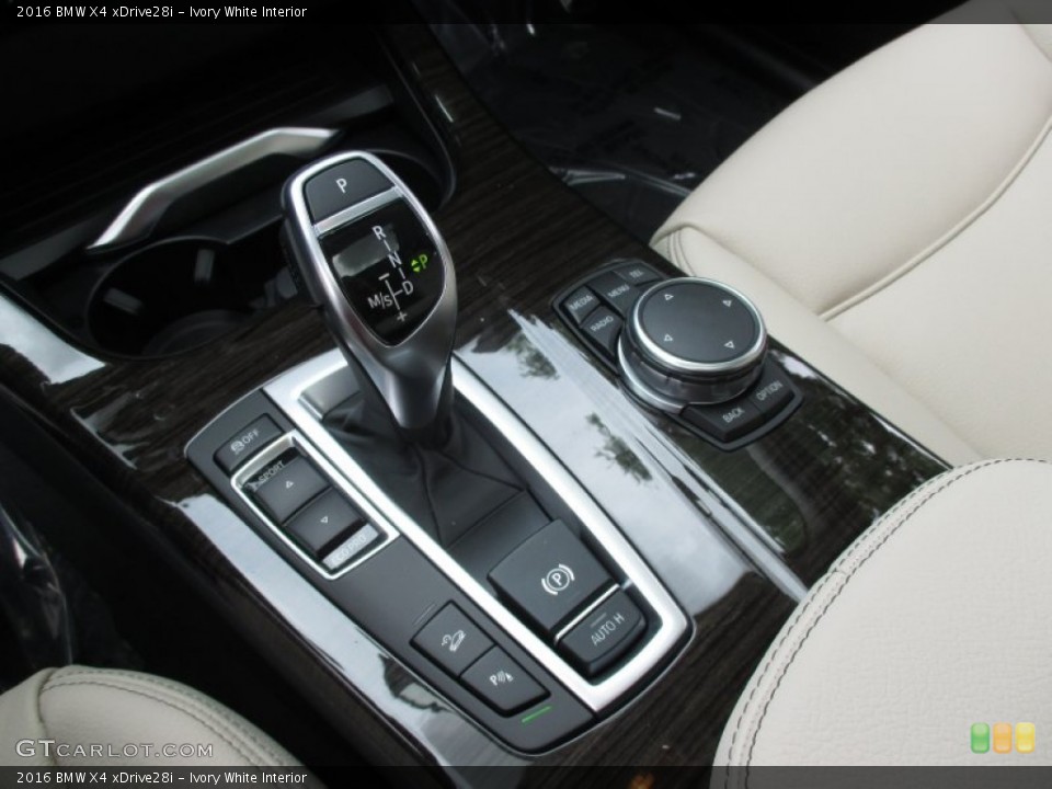 Ivory White Interior Transmission for the 2016 BMW X4 xDrive28i #104802793