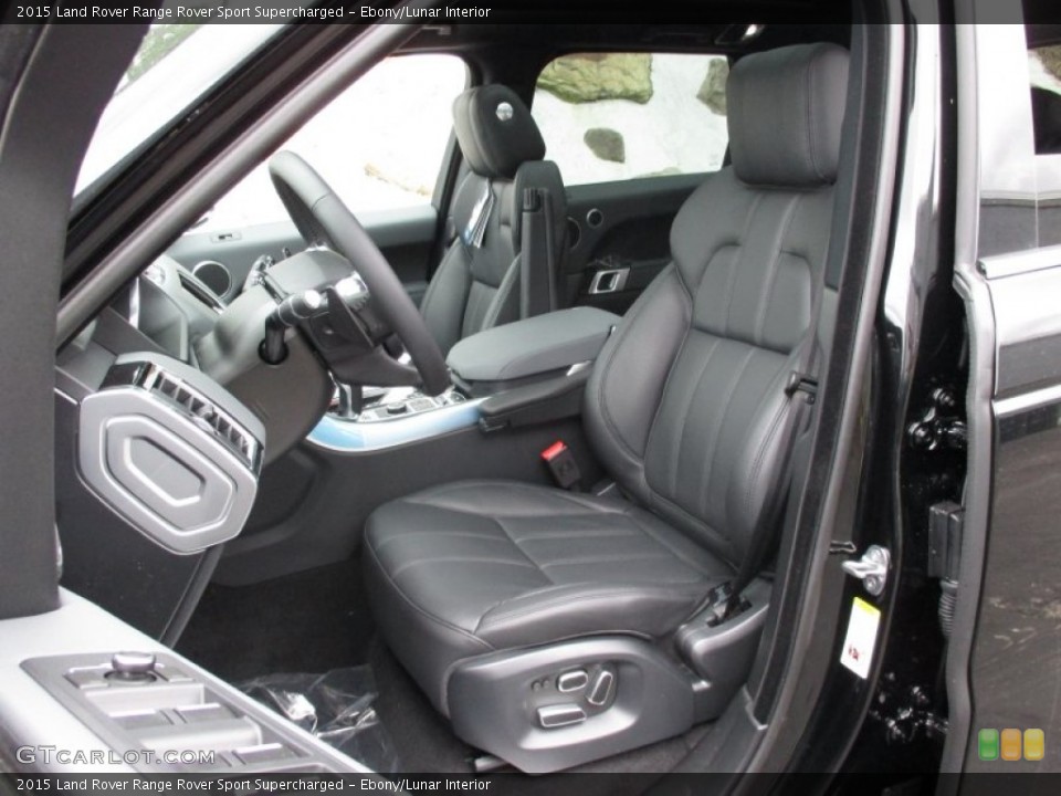 Ebony/Lunar Interior Front Seat for the 2015 Land Rover Range Rover Sport Supercharged #104804413