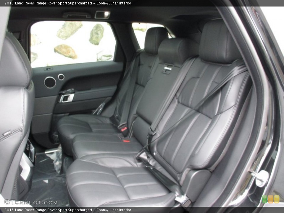 Ebony/Lunar Interior Rear Seat for the 2015 Land Rover Range Rover Sport Supercharged #104804431