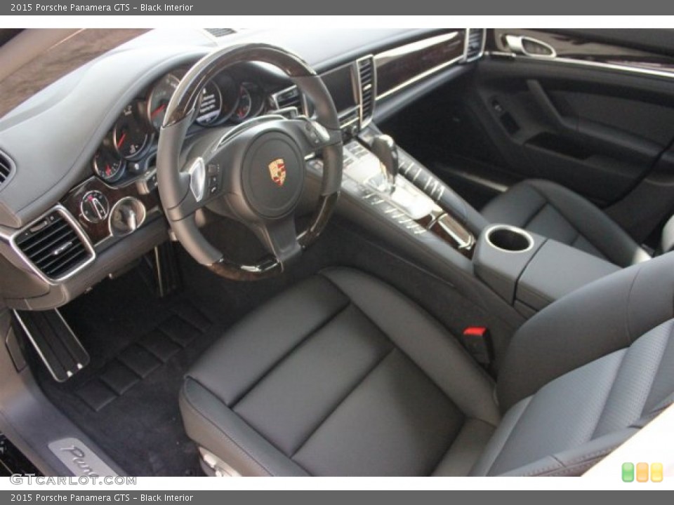 Black Interior Prime Interior for the 2015 Porsche Panamera GTS #104804470