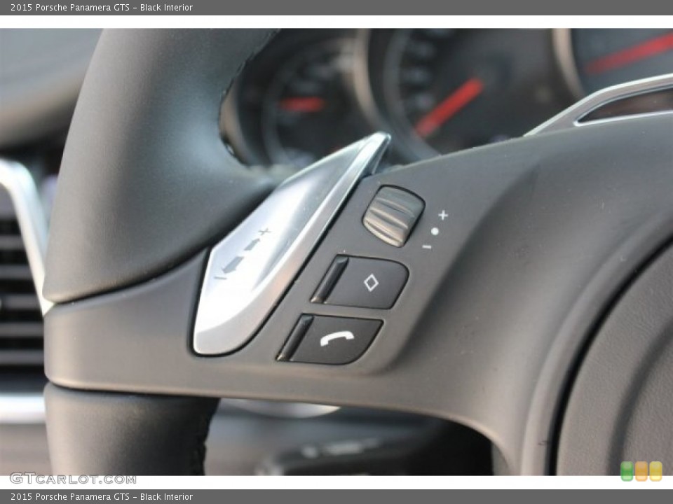 Black Interior Controls for the 2015 Porsche Panamera GTS #104804623