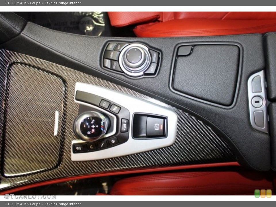 Sakhir Orange Interior Controls for the 2013 BMW M6 Coupe #104815289