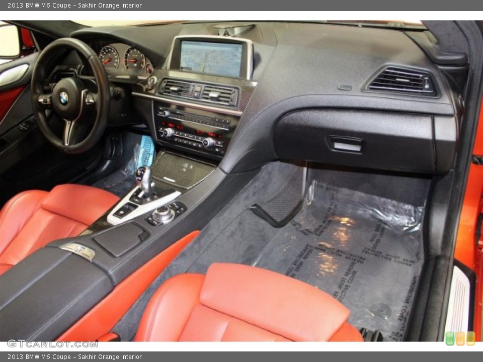 Sakhir Orange Interior Dashboard for the 2013 BMW M6 Coupe #104815327