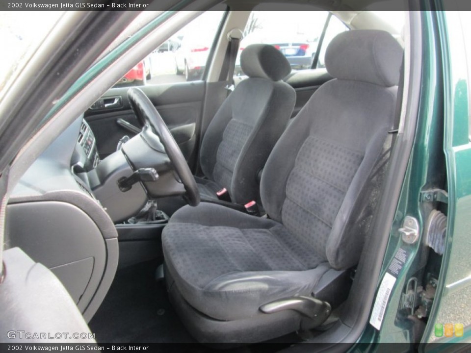 Black 2002 Volkswagen Jetta Interiors